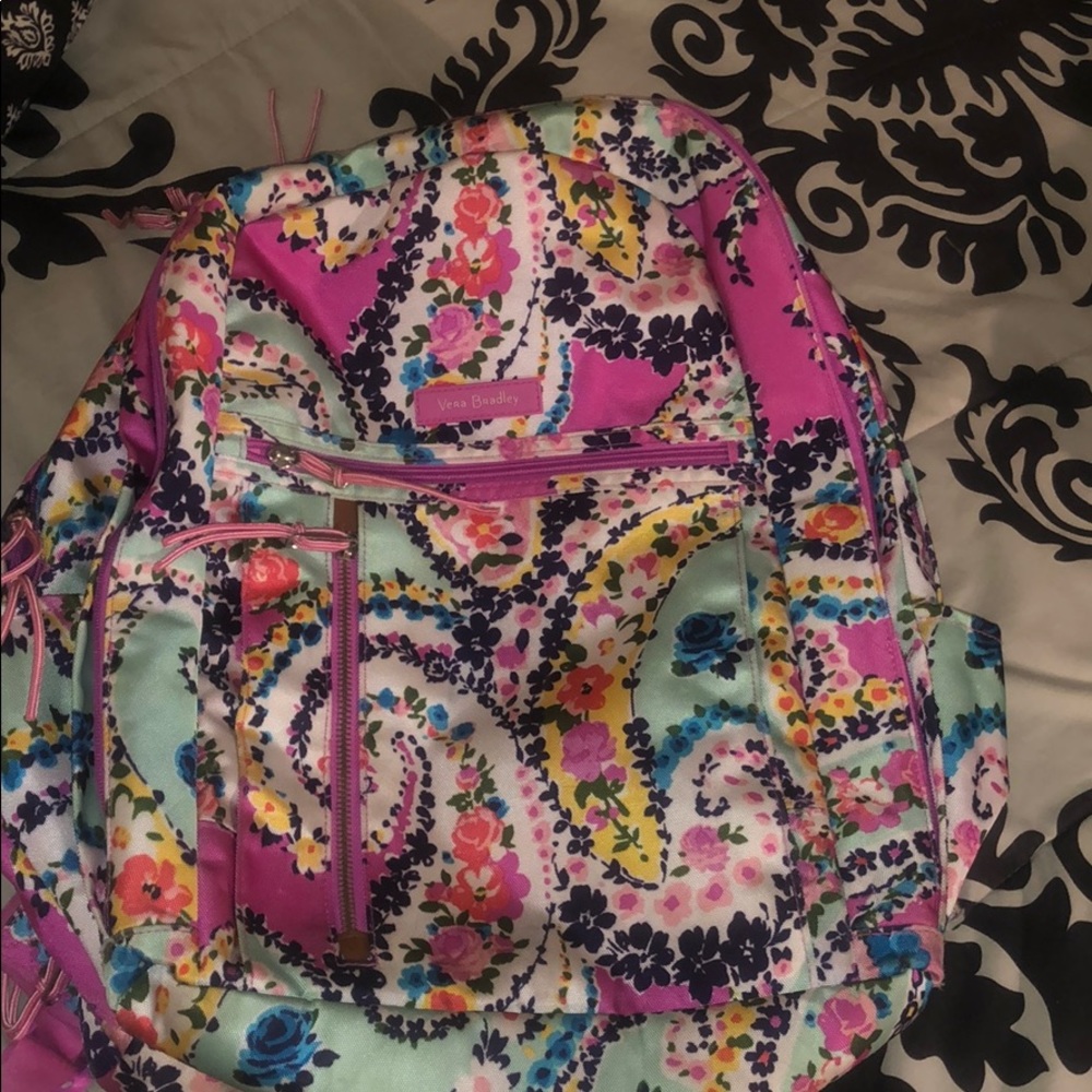 Vera Bradley Wildflower Paisley Backpack